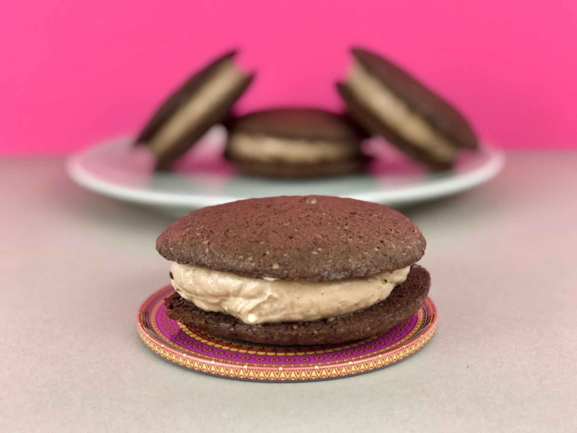 Schoko Whoopie Pies